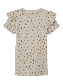Lil Atelier Jordbær T-shirt Gago Turtledove